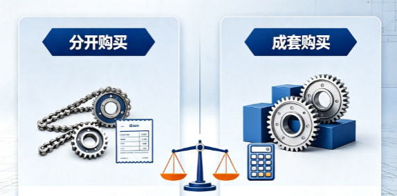 链条链轮分开买和成套买哪个更划算？